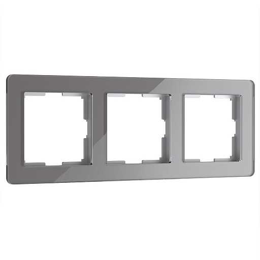 Рамка Werkel Acrylic трехместная графит (a059323) Рамка Werkel Acrylic трехместная графит (a059323)