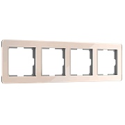 Рамка Werkel Acrylic четырехместная айвори (a062134)
