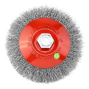 Корщетка для УШМ EuroBrush 13-169 мягкая радиальная d125 мм М14 нержавеющая сталь