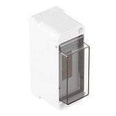 Щит распределительный навесной Systeme Electric City9 пластиковый IP40 140х85х55 мм 2 модуля прозрачная дверь белый Щит распределительный навесной Systeme Electric City9 пластиковый IP40 140х85х55 мм 2 модуля прозрачная дверь белый