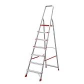 Стремянка алюминиевая 7 ступеней 80-130 мм 1,51 м Новая высота Стремянка алюминиевая 7 ступеней 80-130 мм 1,51 м Новая высота