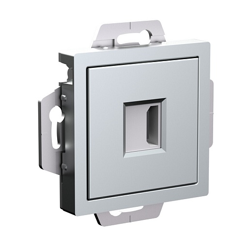 Розетка HDMI Systeme Electric AtlasDesign встраиваемая алюминий (ATN000380)