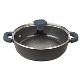 Сотейник Master House Шеф Андреа d28 см литой алюминий с антипригарным покрытием с крышкой (75347) Сотейник Master House Шеф Андреа d28 см литой алюминий с антипригарным покрытием с крышкой (75347)