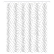Штора для ванны Master House Саванна 1800х2000 мм PEVA белая/серая (75162)