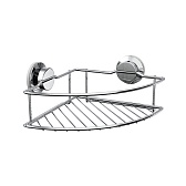 Полка для ванной Fora Atlant угловая 100х200х200 мм металл хром (A035/9783)