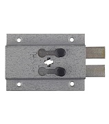 Замок накладной Комаз (ПР-90 ОХК) обратный ригель Замок накладной Комаз (ПР-90 ОХК) обратный ригель