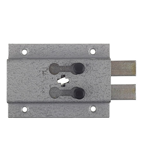 Замок накладной Комаз (ПР-90 ОХК) обратный ригель Замок накладной Комаз (ПР-90 ОХК) обратный ригель