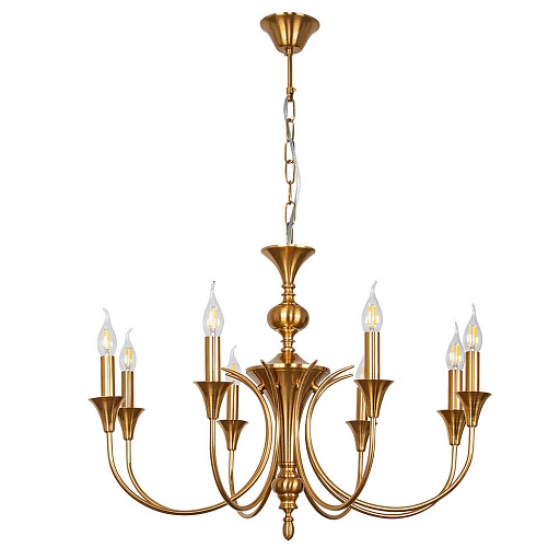 Люстра подвесная Arte Lamp Collinetta E14 320 Вт 8 кв.м (A4094LM-8PB) Люстра подвесная Arte Lamp Collinetta E14 320 Вт 8 кв.м (A4094LM-8PB)