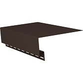 Профиль околооконный Grand Line Standart 3050 мм коричневый Профиль околооконный Grand Line Standart 3050 мм коричневый