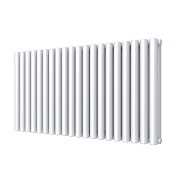 Радиатор стальной трубчатый КЗТО Гармония А 40 534х1001 мм 1/2 20 секций универсальное подключение белый