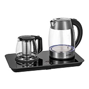 Чайный набор электрический Kitfort КТ-6608 1,7 л черный