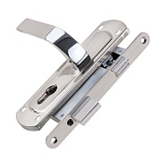 Замок врезной Punto LOCKSET25.ORION.5558-1 SN/CP для входной двери под цилиндр матовый никель/хром