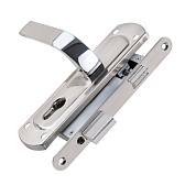Замок врезной Punto LOCKSET25.ORION.5558-1 SN/CP для входной двери под цилиндр матовый никель/хром Замок врезной Punto LOCKSET25.ORION.5558-1 SN/CP для входной двери под цилиндр матовый никель/хром