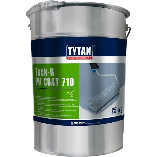 Мастика гидроизоляционная полиуретановая Tytan Professional TACK-R PU COAT 710 25 кг серая Мастика гидроизоляционная полиуретановая Tytan Professional TACK-R PU COAT 710 25 кг серая