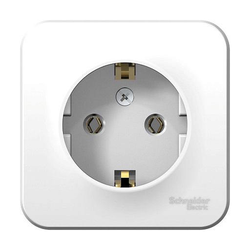 Розетка Schneider Electric Blanca BLNRA010111 открытая установка белая с заземлением Розетка Schneider Electric Blanca BLNRA010111 открытая установка белая с заземлением