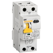 Автомат дифференциальный IEK Karat 50А 1P+N тип A 100 мА 6 кА (MAD22-5-050-C-100)