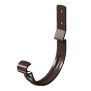 Docke STAL PREMIUM Карнизный крюк короткий D125 (Шоколад 8019) Docke STAL PREMIUM Карнизный крюк короткий D125 (Шоколад 8019)