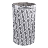 Корзина для белья Fixsen Laundry на завязках серая (FX-1033A) Корзина для белья Fixsen Laundry на завязках серая (FX-1033A)