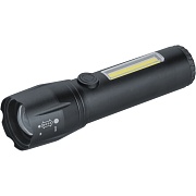 Фонарь ручной Navigator NPT-CM19-ACCU светодиодный 1 LED 3 Вт аккумуляторный Li-Ion 1200 мАч алюминий 3 режима (95695)