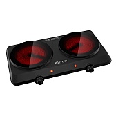 Плита инфракрасная Kitfort КТ-169 2 конфорки черная