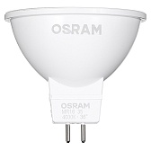 Лампа светодиодная Osram GU5.3 4000К 5 Вт 360 Лм 12 В рефлектор MR16 прозрачная