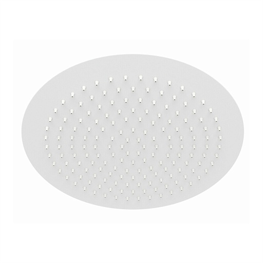 Лейка для верхнего душа WasserKraft d300 мм металл белый (A161)