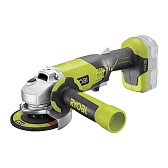 Шлифмашина угловая аккумуляторная Ryobi One+ R18AG-0 d115 мм без АКБ и ЗУ (15278293)