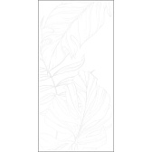Керамогранит GlobalTile Lavina белый ботаника 1200х600х9,4 мм (2 шт.=1,44 кв.м)