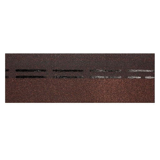 Черепица гибкая коньково-карнизная Docke Europa/Eurasia коричневая 11/22 пог.м