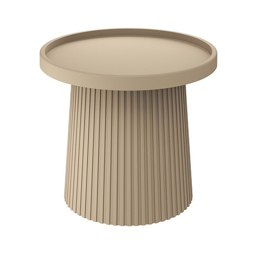 Журнальный столик круглый капучино Sheffilton SHT-CT94