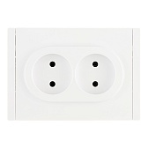 Розетка IEK Forte&Piano FP226 встраиваемая белая (FP-R20-10-1-K01)