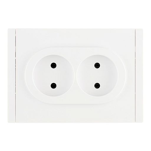 Розетка IEK Forte&Piano FP226 встраиваемая белая (FP-R20-10-1-K01)