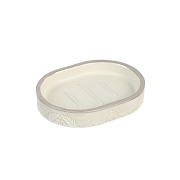 Мыльница для ванной Fora Delight настольная полирезин бежевая (FOR-DLT036) Мыльница для ванной Fora Delight настольная полирезин бежевая (FOR-DLT036)
