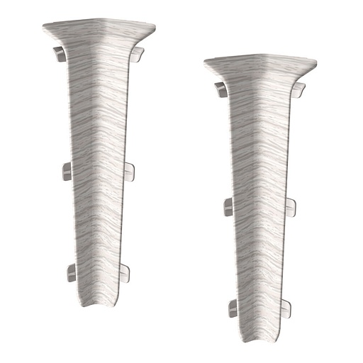 Угол внутренний Деконика 100 мм клен патина Г-профиль (2 шт.)