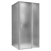 Душевой уголок Abber Sonnenstrand хром 100х100х195 см квадрат стекло матовое 6 мм (AG04100MS-S100M)