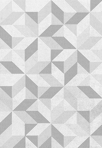 Плитка декор Axima Дорадо серая геометрия 400x280x8 мм