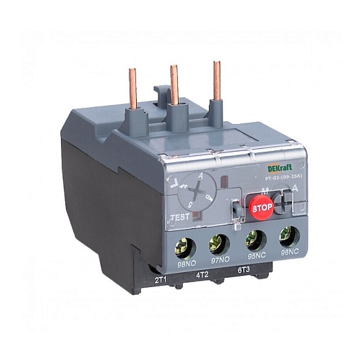 Реле тепловое Dekraft 660 В 25 А тип AC/DC (23168DEK)