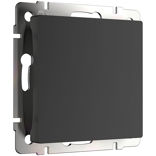 Заглушка Werkel встраиваемая черная матовая (a051597)