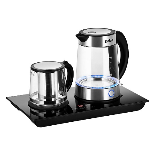 Чайный набор электрический Kitfort КТ-6746 1,7 л черный Чайный набор электрический Kitfort КТ-6746 1,7 л черный