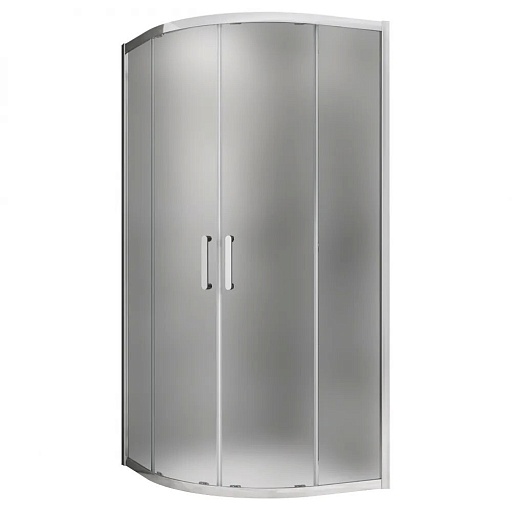 Душевой уголок Abber Schwarzer Diamant хром 80х80х195 см полукруг стекло матовое 6 мм (AG01080M) Душевой уголок Abber Schwarzer Diamant хром 80х80х195 см полукруг стекло матовое 6 мм (AG01080M)