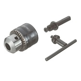 Патрон для дрели Практика (030-993) ключевой 1/2" 13 мм с переходником SDS-plus Патрон для дрели Практика (030-993) ключевой 1/2" 13 мм с переходником SDS-plus