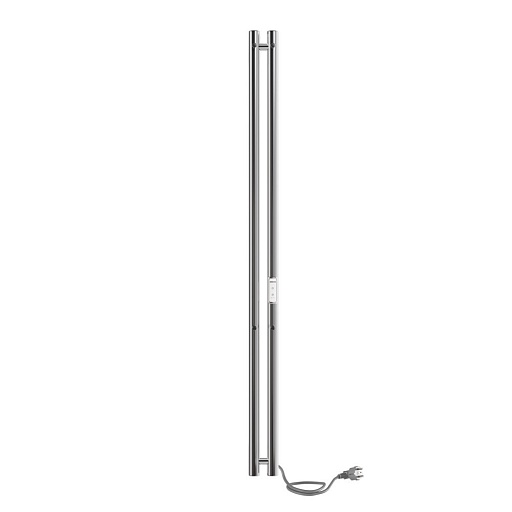 Полотенцесушитель электрический Indigo Style 2 1200х80 мм 65 Вт с терморегулятором хром Полотенцесушитель электрический Indigo Style 2 1200х80 мм 65 Вт с терморегулятором хром