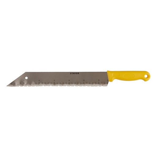 Нож строительный Stayer 340 мм для теплоизоляции пластиковый корпус