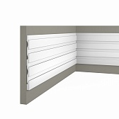 Панель декоративная из экополимера 156х2800х8 мм Artiva RT056 белая 0,437 кв.м Панель декоративная из экополимера 156х2800х8 мм Artiva RT056 белая 0,437 кв.м