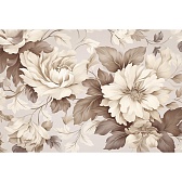 Фотообои Фотообойкин Акварельные цветы Pt-063_4 (4х2,7 м)