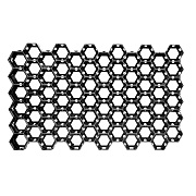 Решетка газонная пластиковая черная С250 674х412х63 мм
