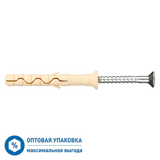 Дюбель-гвоздь Hard-Fix PDG UK 6x60 мм потайная манжета нейлон (1700 шт.) Дюбель-гвоздь Hard-Fix PDG UK 6x60 мм потайная манжета нейлон (1700 шт.)