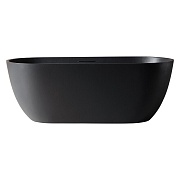 Ванна из искусственного камня Abber Frankfurt 170х75 см отдельностоящая с ножками (AM9941B)