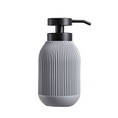 Дозатор для мыла Fora Bonna настольный полирезин серый (FOR-BON021) Дозатор для мыла Fora Bonna настольный полирезин серый (FOR-BON021)