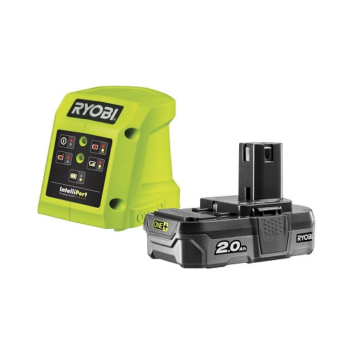 Аккумулятор Ryobi RC18115-120VSE 18 В 2Ач Li-Ion 18 В с зарядным устройством в комплекте (16304292)